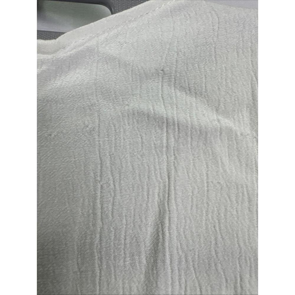Rosetta Getty x RTR White Cape Mini Dress Size 4 with Minor Fabric Pull - Picture 8 of 8